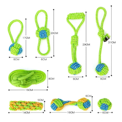 Dog Rope Ball Chew Toy for Small Dogs