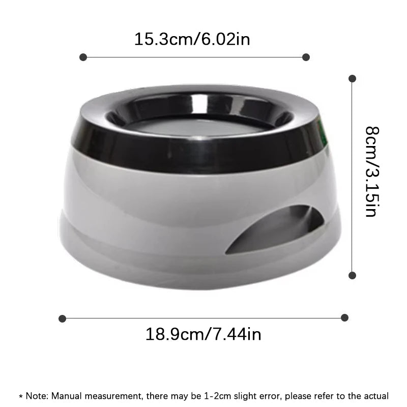 No-Spill Floating Pet Water Bowl